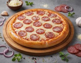P3. Salami Pizza